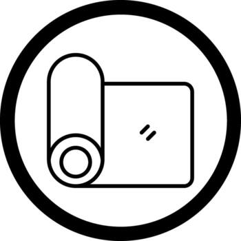 Carpet Monotone Sketch Style Design vector