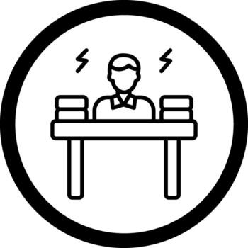 Burden Simplified Design Style Piece vector