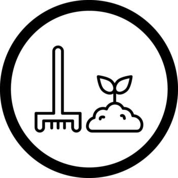 Sweeping Thin Line Art Element vector