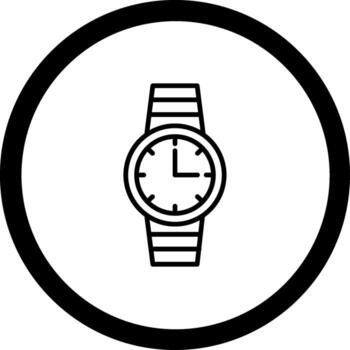 hora personalizado línea establecido elemento vector