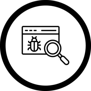 Bug Problem Hand Drawn Sketch Symbol vector