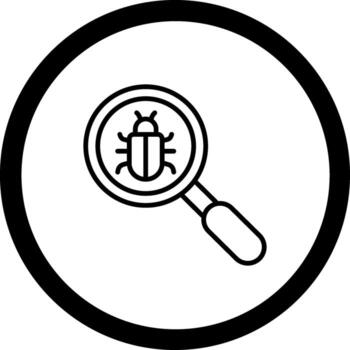 error detector móvil solicitud estilo ilustración vector