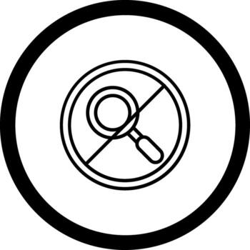 Prohibited Vibrant Color Visual Object vector