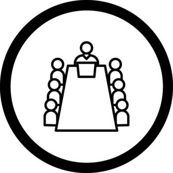 Co Working Shadowed Flat UI Design vector