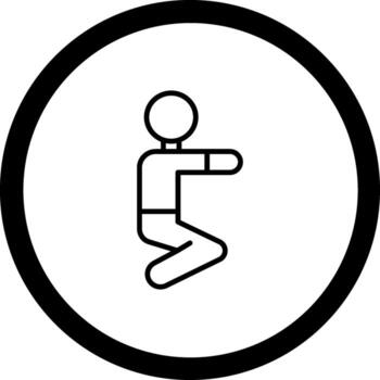 Squats Clean User Interface Concept vector