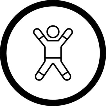 Aerobics Web Based Design Element vector