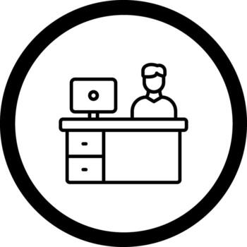 trabajo espacio codificado usuario interfaz símbolo vector