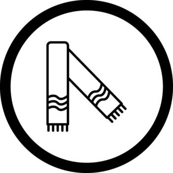 Scarves Web Based Design Element vector