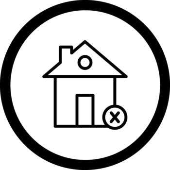 falta de vivienda codificado usuario interfaz símbolo vector