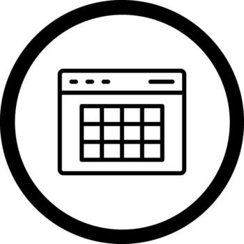 Grid System Sharp Linear Edge Mark vector