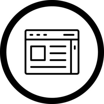 Desplazarse ux enfocado diseño forma vector