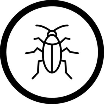 cucaracha codificado usuario interfaz símbolo vector