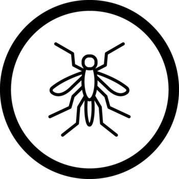 Mosquito Abstract User Interface Visual vector