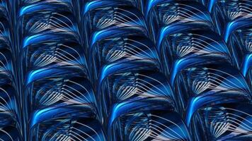 Premium Exclusive Techno Cubes Rotation with Elegant Metallic Reflection and Unique Technological Background Template Structure video