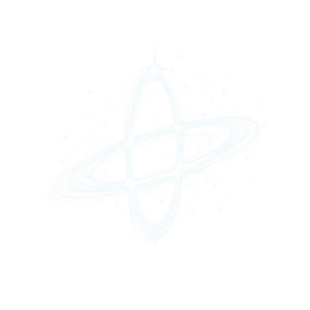 brilhante, abstrato anel com cósmico tema, semelhante a estilizado planeta com órbita argolas, conjunto contra transparência fundo. Projeto é etéreo e futurista, evocando sentido do maravilha png