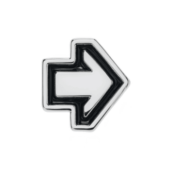 grassetto nero e bianca freccia icona puntamento per Giusto, con di spessore schema, isolato su trasparenza sfondo. Questo semplice e chiaro design è ideale per navigazione o direzionale scopi png