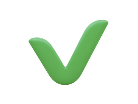 vibrante verde Verifica marca símbolo representando aprovação e positividade, ideal para usar dentro vários Projeto projetos. isto gráfico transmite sentido do sucesso e realização png