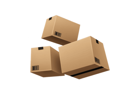 cartone scatole impilati nel dinamico disposizione, in mostra varietà di dimensioni e angoli. queste scatole siamo comunemente Usato per spedizione e Conservazione, che rappresentano efficienza e organizzazione png