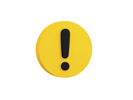 ljus gul utrop mark symbol cirkulär bakgrund, förmedla känsla av vakenhet och uppmärksamhet. detta grafisk element kan vara Begagnade olika kontexter till ange varningar eller Viktig png