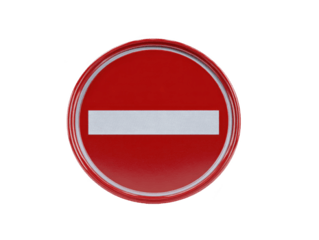 no iscrizione cartello con rosso circolare sfondo e bianca orizzontale sbarra, simboleggiante limitato accesso. Questo cartello è comunemente Usato traffico regolamenti per indicare le zone dove veicoli siamo non permesso png