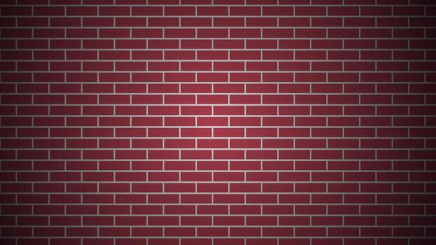 sencillo rojo ladrillo pared antecedentes con limpiar líneas y simetría, Perfecto para diseño, textura y construcción temas vector