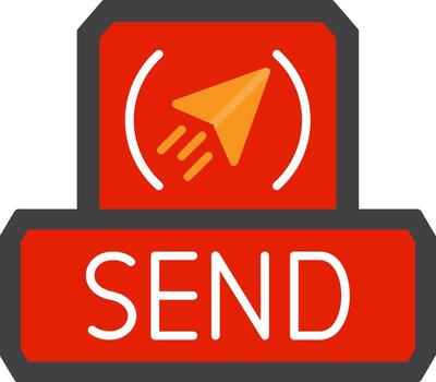 Send File Now vector