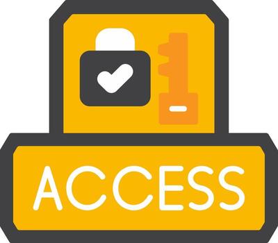 Access Now Button vector