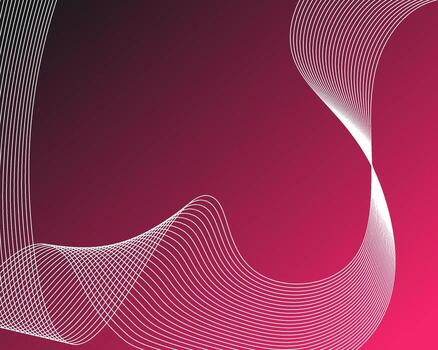 elegante digital resumen ondulado Delgado línea modelo fondo de pantalla diseño vector