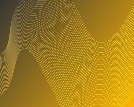 digital suave ola líneas fondo vector