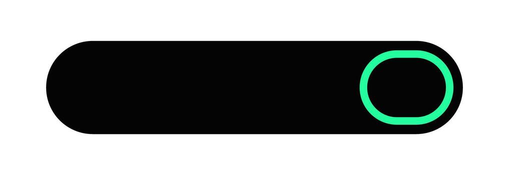 Futuristic lower third ui illustration. Overlay design element. Neon user interface. vector