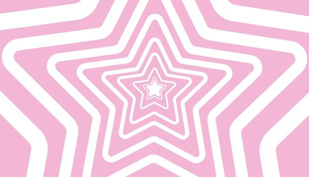 retro estrella modelo antecedentes rosado geométrico resumen diseño vector