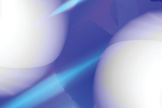 resumen borroso blanco y azul redondeado formas con diagonal luminoso ligero racha antecedentes vector