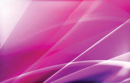 Dynamic abstract design with overlapping geometric forms in luminous pink purple and red motion vector