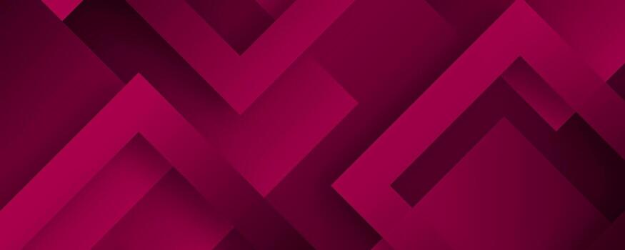 Abstract geometric red background design vector