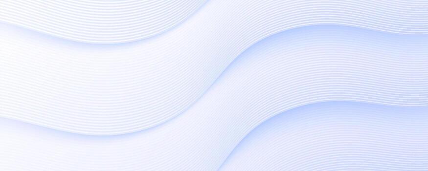 White wave pattern background design vector