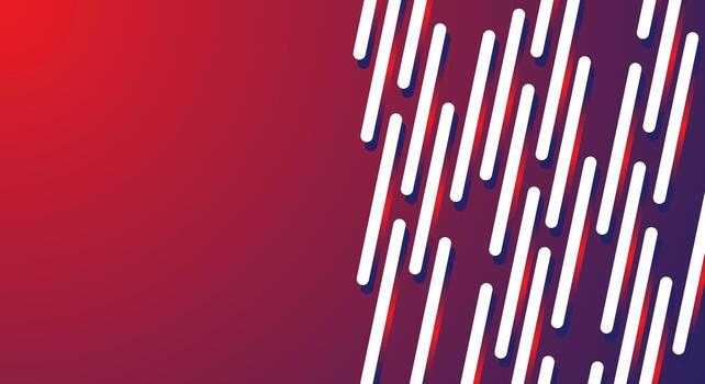 Abstract lines geometric shape pattern design seamless red purple background vector