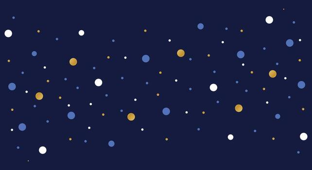 Dark blue background with elegant abstract dot pattern vector