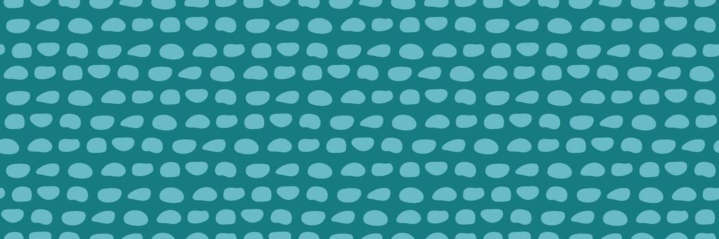 resumen Guijarro punto sin costura modelo. verde azulado color vector