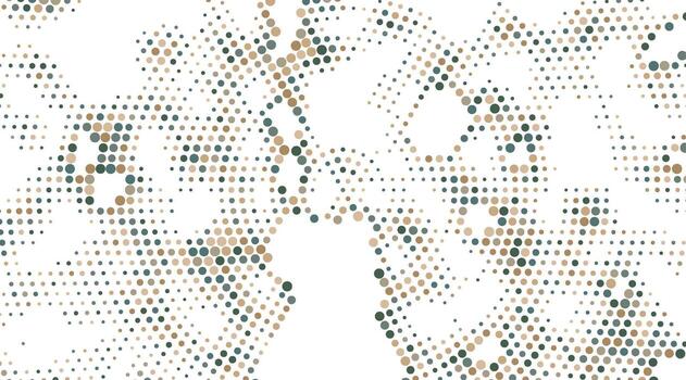 green and white pattern with grunge , Abstract black halftone dot pattern texture design illustration for seamless geometric wallpaper background vector