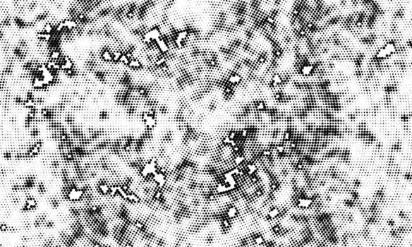 a black and white image of a circular pattern, a black and white image of a dot pattern, Abstract black and white seamless fabric texture pattern with grunge light surface design background, vector