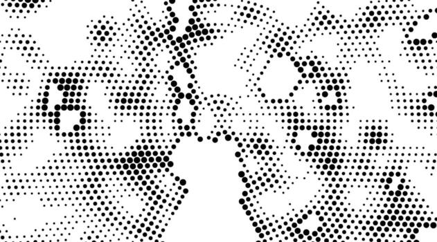 a black and white halftone pattern with dots, Abstract blue and white line light texture halftone dots background pattern design illustration, vector