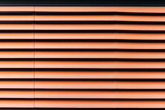 Striking orange and black striped pattern in modern design photo
