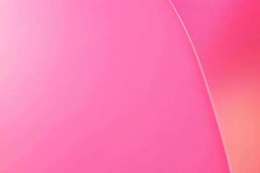 Bright pink abstract background with smooth curves photo