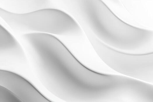 Curved white surface with flowing patterns and textures photo