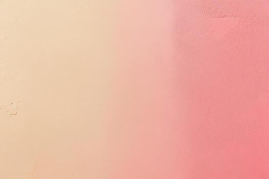 Soft gradient wall showing warm colors at sunset photo