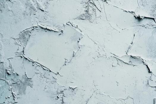 Gray textured wall with unique plaster design and details photo