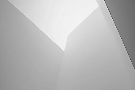 Bright light illuminating modern architecture from below photo