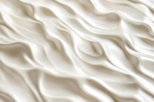 Soft, flowing fabric creates an elegant, textured surface photo