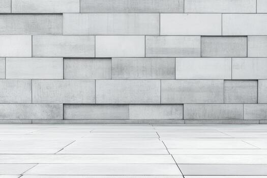 Modern textured concrete wall with minimalistic design photo