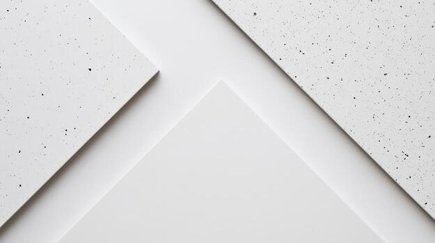 Textured surfaces in shades of white and grey showcase design photo